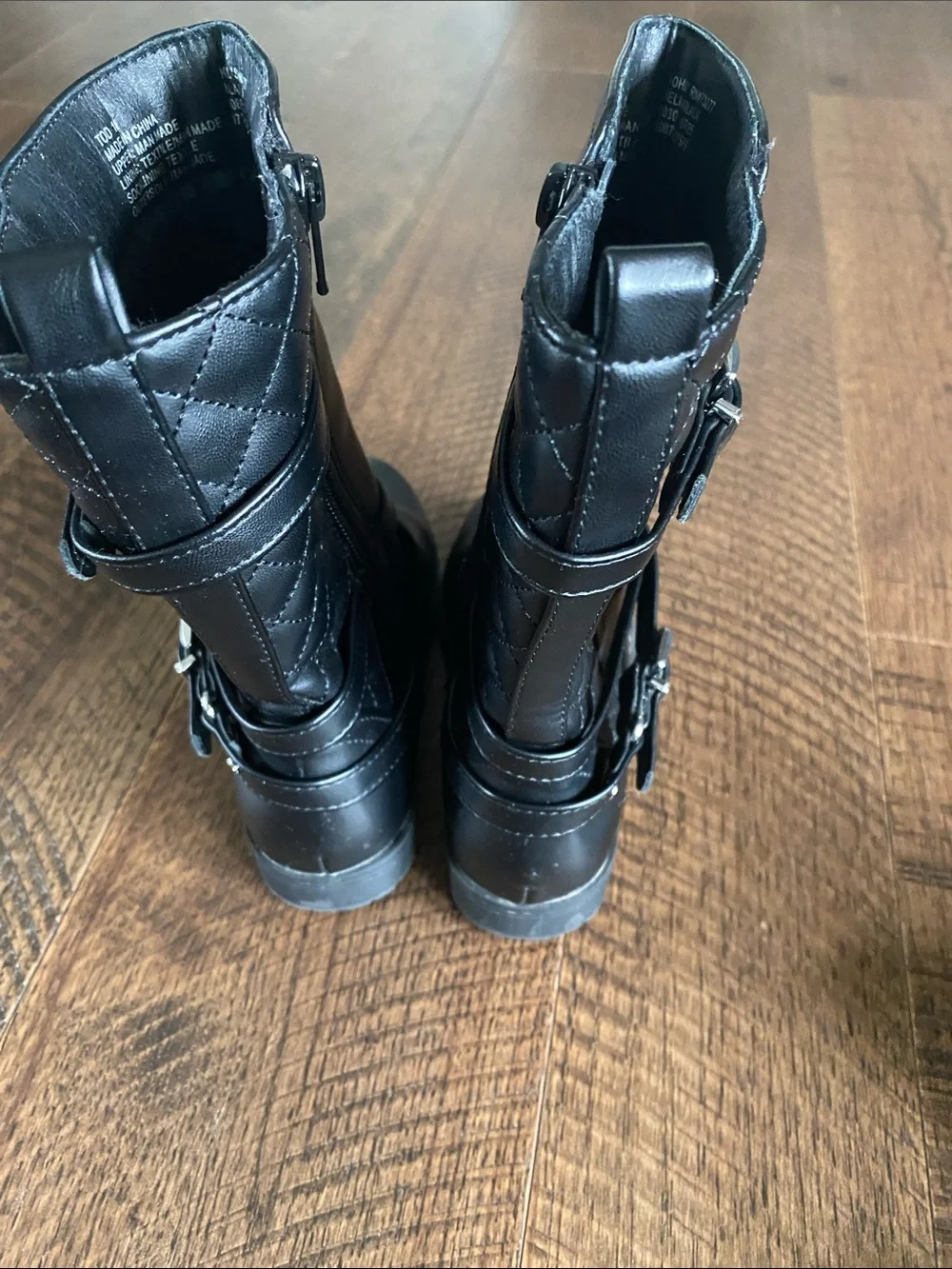 Girls Zip Up Boots